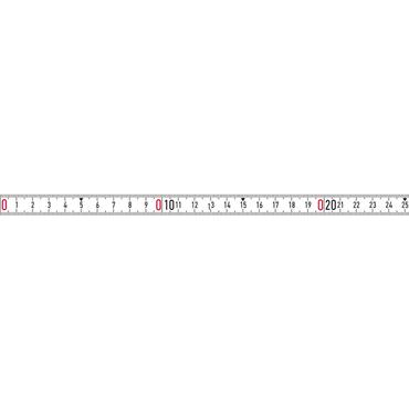 Tape measure, self adhesive Division from left to right type 4663